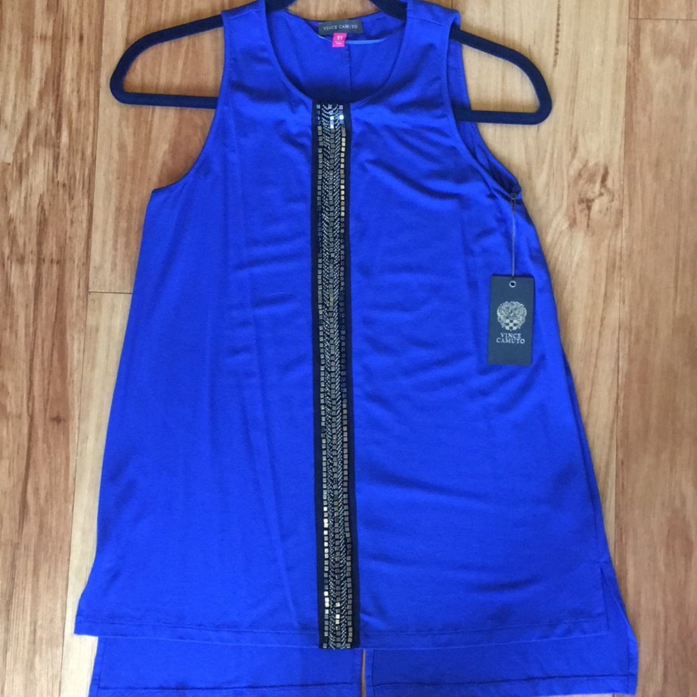 Embellished Vince Camuto tank